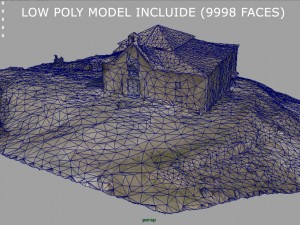 spanish church 3D Model