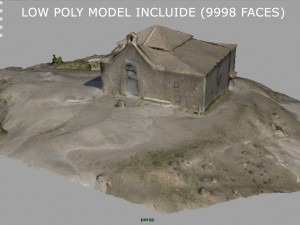spanish church 3D Model