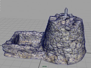 mountain summit Modelo 3D