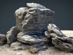 rock 25 Model 3D