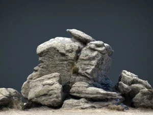 rock 25 3D Model