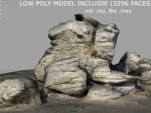 rock 25 3D Модель