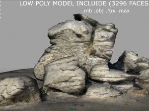 rock 25 3D Model