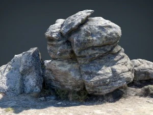 rock 25 3D Model