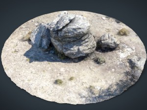 rock 25 3D Модель