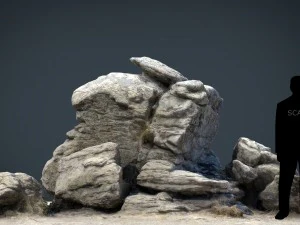 rock 25 3D Model