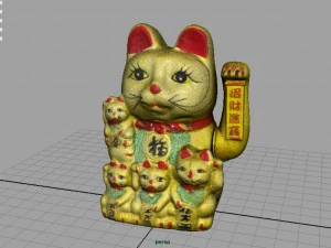 maneki neko 3D Model