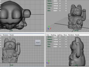 maneki neko 3D Model