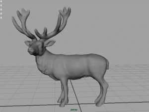 red deer Modèle 3D