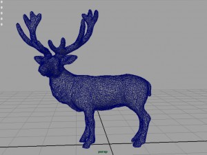 red deer Modèle 3D
