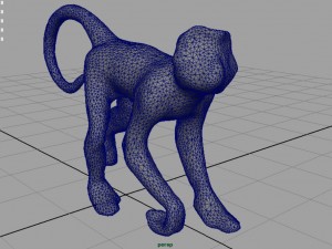 monkey Modello 3D