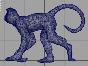 monkey Modello 3D