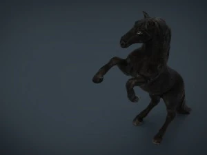 black horse 3D Model