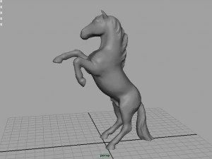 black horse 3D Model