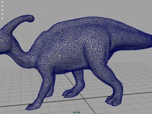tsintaosaurus Modello 3D