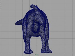 tsintaosaurus Modello 3D