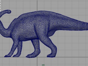 tsintaosaurus Modello 3D