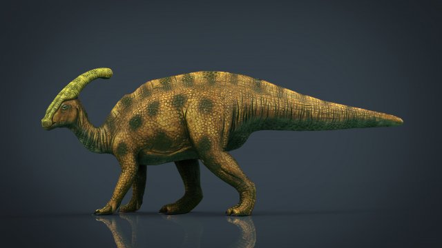 tsintaosaurus 3D Model in Dinosaur 3DExport