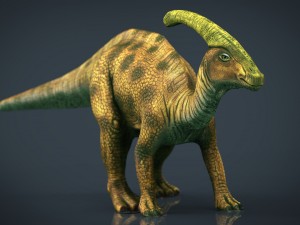 tsintaosaurus Modello 3D