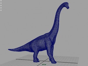 brachiosaurus 3D 모델