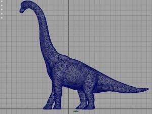 brachiosaurus 3D 모델