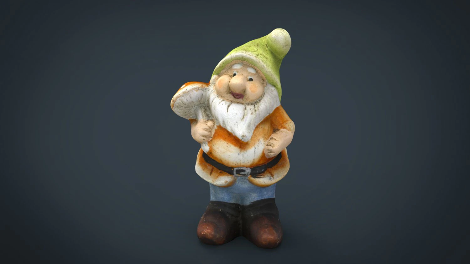 gnom ogrodowy Model 3D .c4d .max .obj .3ds .fbx .stl .blend 