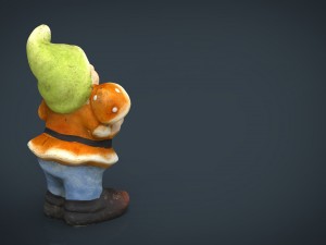 garden gnomo Modèle 3D