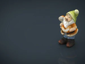 gnom ogrodowy Model 3D