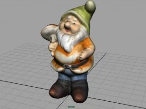 gnom ogrodowy Model 3D