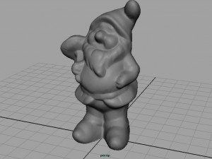 garden gnomo Modèle 3D