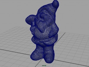 garden gnomo Modèle 3D