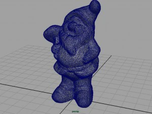 gnom ogrodowy Model 3D