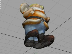 gnom ogrodowy Model 3D