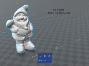 garden gnomo Modèle 3D