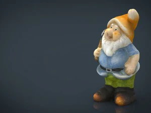 garden gnomo 2 3D Model