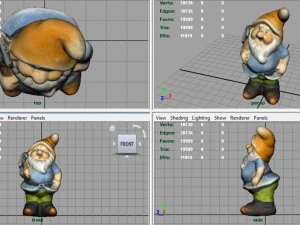 garden gnomo 2 3D Model