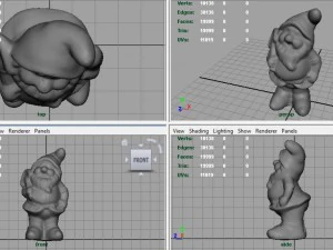 garden gnomo 2 3D Model