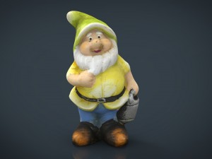 garden gnome 3 3D Model