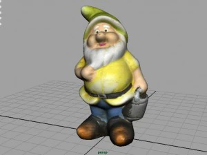 garden gnome 3 3D Model