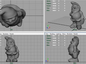 garden gnome 3 3D मॉडल