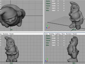 garden gnome 3 3D Model