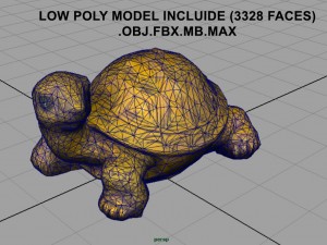 turtle Modelo 3D