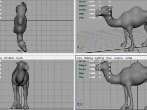 ऊँट 2 3D मॉडल