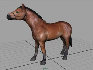 horse 2 3D Model