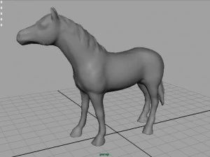 horse 2 3D Model