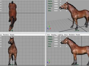 horse 2 3D Model