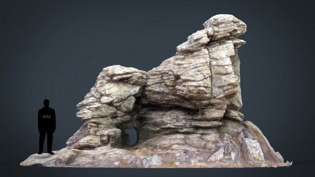 rock 27 3Dモデル .c4d .max .obj .3ds .fbx .stl .blend 