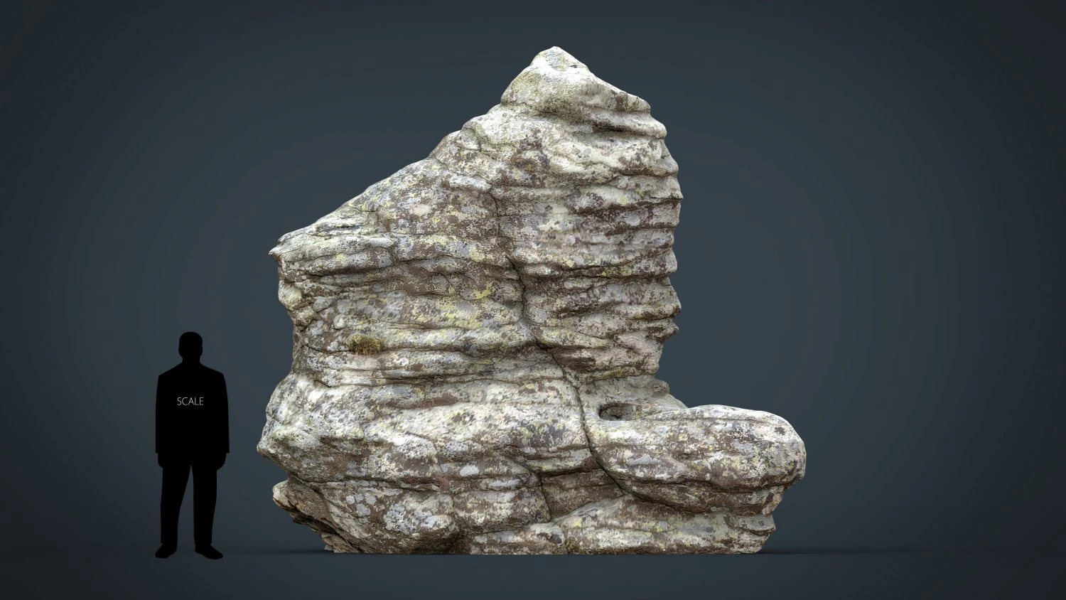 rock 28 3D Model .c4d .max .obj .3ds .fbx .stl .blend 