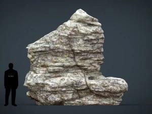 Felsen 28 3D Modell