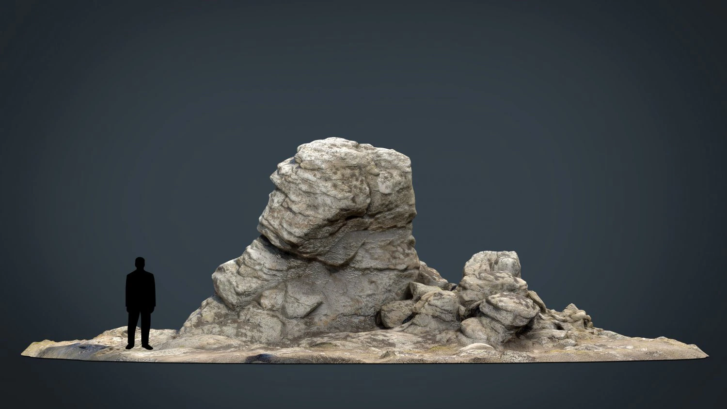 rock 30 3D Model .c4d .max .obj .3ds .fbx .stl .blend 